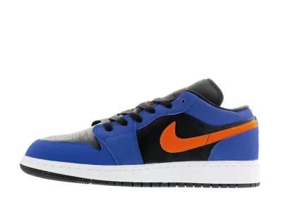 Nike GS Air Jordan 1 Low "Black/Blue/Orange"