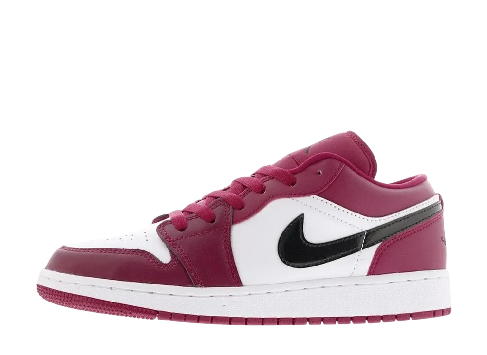 ナイキ GS エアジョーダン1 ロー "ノーブル レッド"