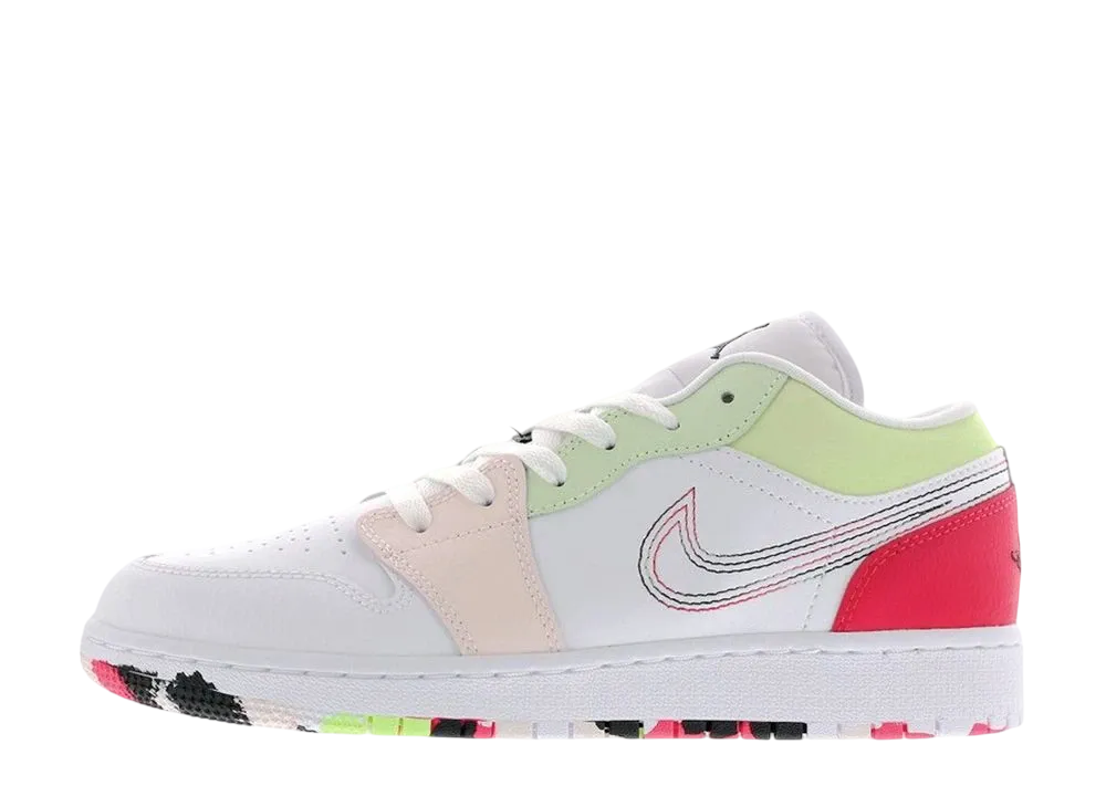 ナイキ エアジョーダン1 ロー "グロー イン ザ ダーク (GS)"