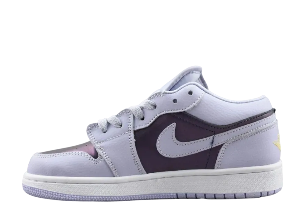 ナイキ GS エアジョーダン1 ロー "オキシジェン パープル"
