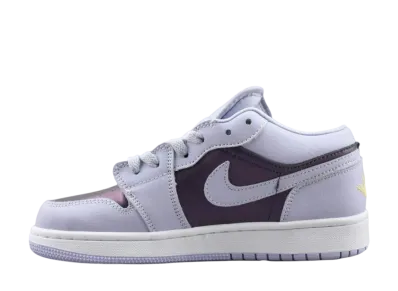 ナイキ GS エアジョーダン1 ロー "オキシジェン パープル"