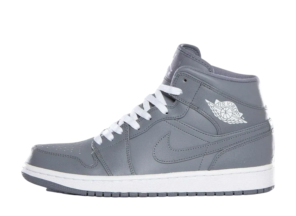 Nike Air Jordan 1 Mid "Cool Grey/White"