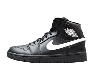 Nike Air Jordan 1 Mid "Black/White" (2018)