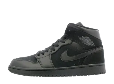 Nike Air Jordan 1 Mid "Triple Black" (2018)