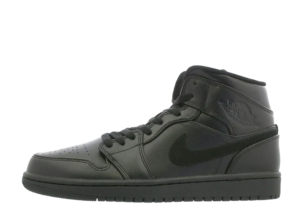 ナイキ エアジョーダン1 ミッド "ブラック" (2019)