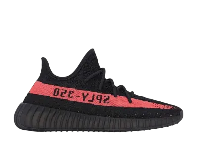 adidas YEEZY Boost 350 V2 "Core Black/Red"