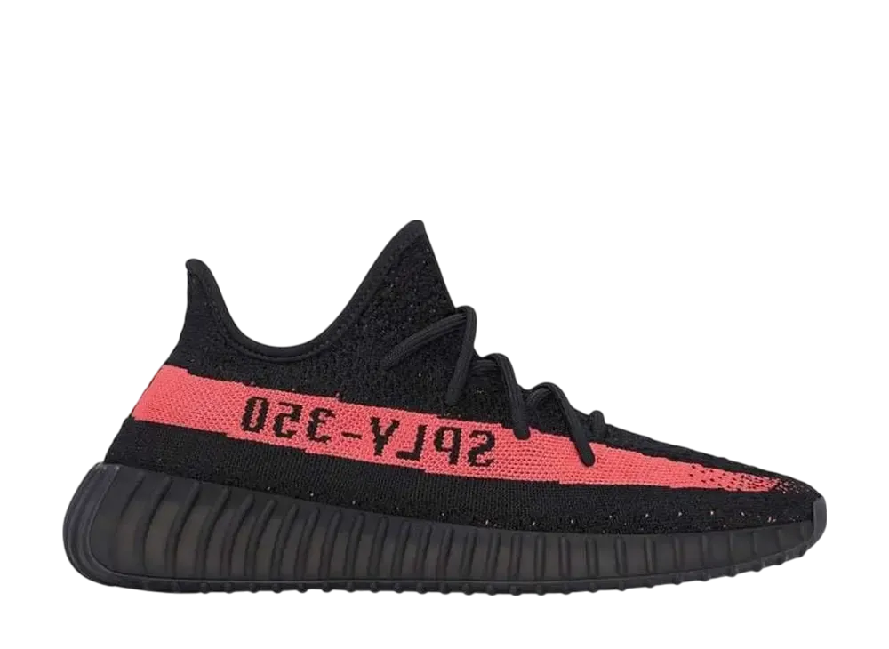 adidas YEEZY Boost 350 V2 "Core Black/Red"