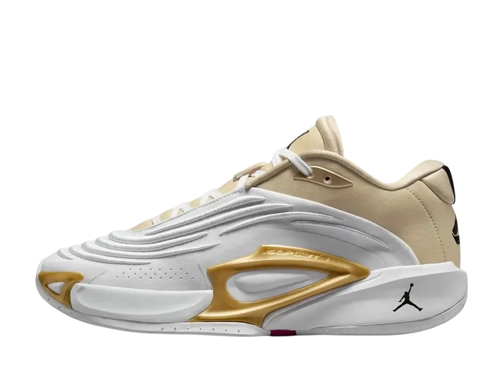 Nike Jordan Luka 3 SE "White/Team Gold/Metallic Gold/Black" (FZ2464-100/FZ2467-100)