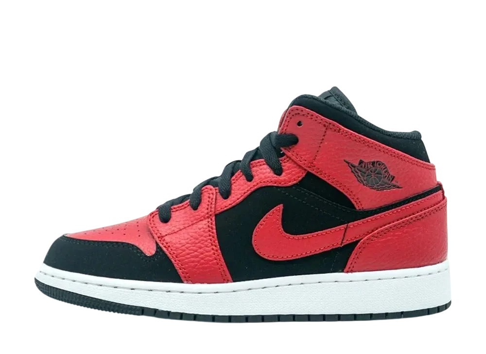 ナイキ エアジョーダン1 ミッド "リバース ブレッド (GS)"