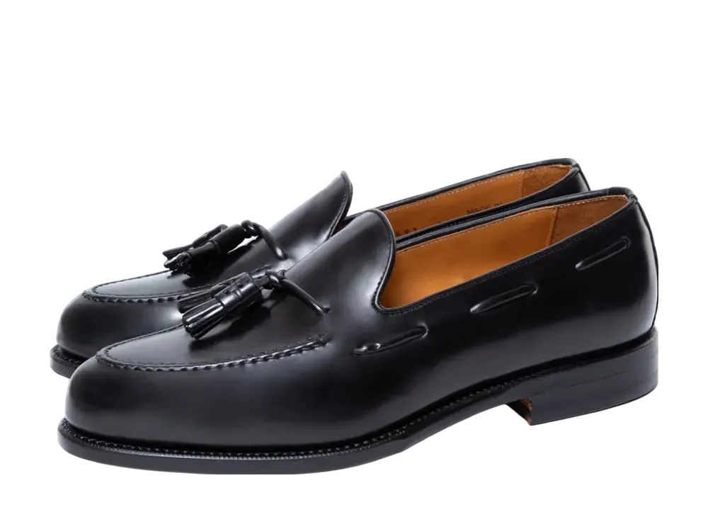 Berwick Tassel Loafer HO8 Cordovan "Black" 8491RDJRBK