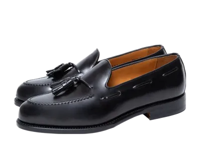 Berwick Tassel Loafer HO8 Cordovan "Black" 8491RDJRBK