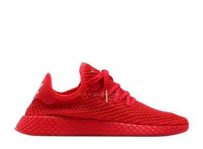atmos × adidas Deerupt Runner "Red"