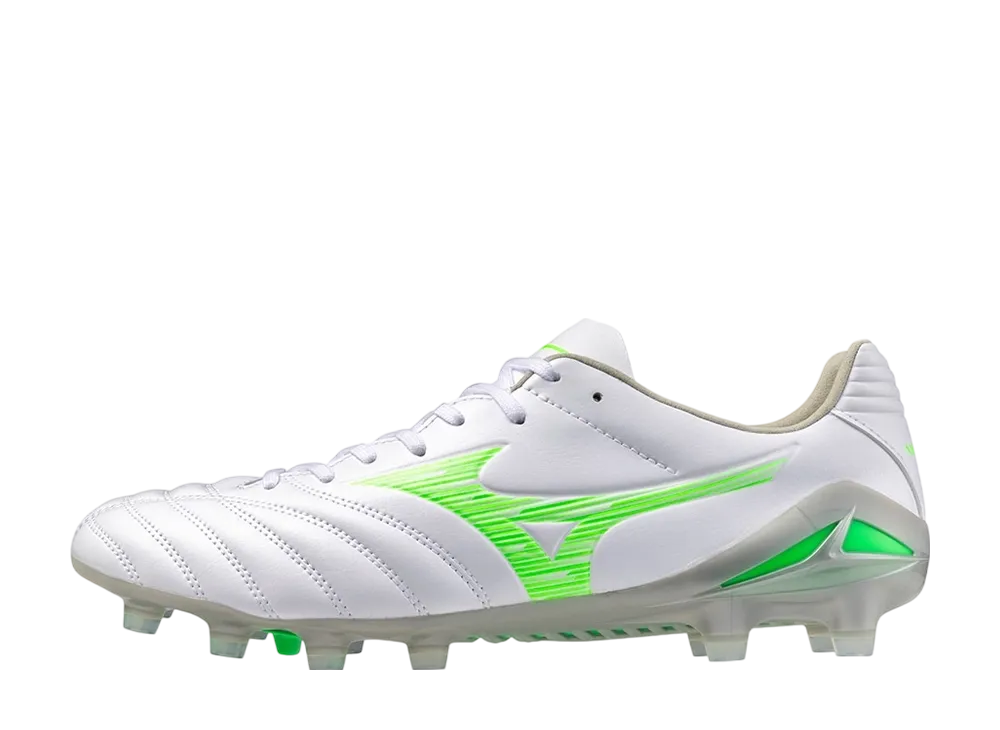 ミズノ モナルシーダネオ3 プロ "ホワイト/ネオングリーン"