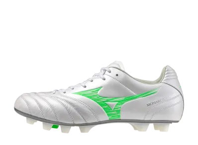 ミズノ モナルシーダネオ3 ワイド エリート "スーパーホワイトパール/ネオングリーン"