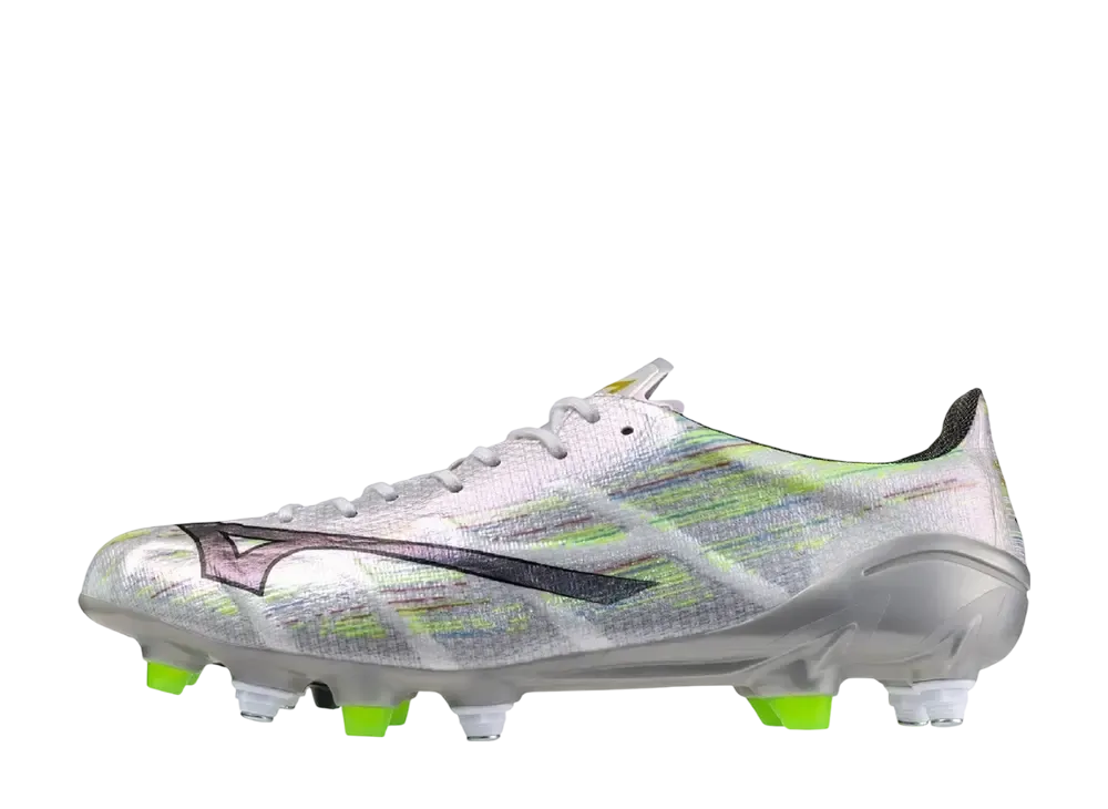 ミズノ アルファ2 ジャパン ミックス "ホワイト/ブラックイリディセント"