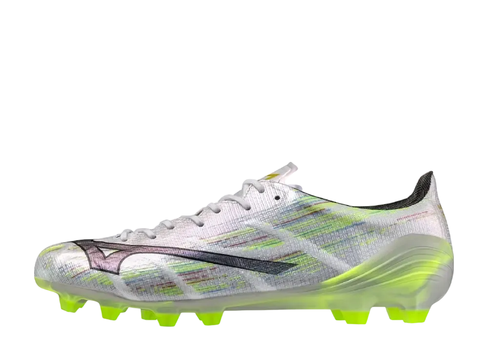 ミズノ アルファ2 ジャパン "ホワイト/ブラックイリディセント"