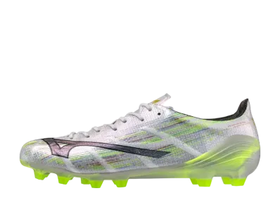 ミズノ アルファ2 ジャパン "ホワイト/ブラックイリディセント"