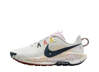 Nike Women's Pegasus Trail 5 "Summit White/Football Grey/Pink Foam/Armory Navy"