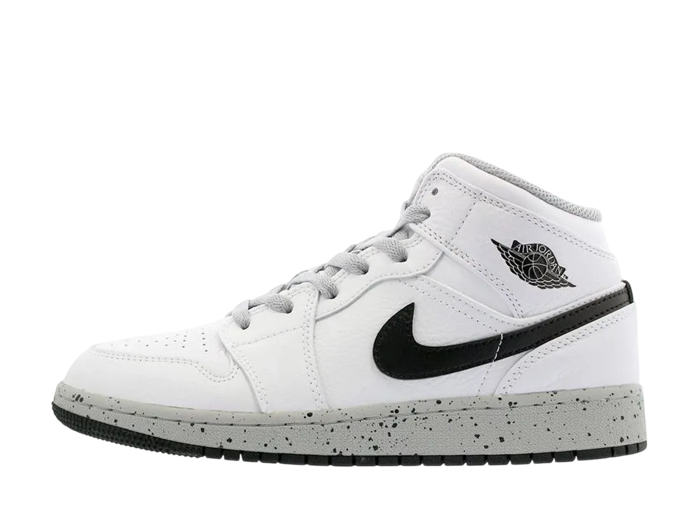ナイキ GS エアジョーダン1 ミッド "ホワイト セット"