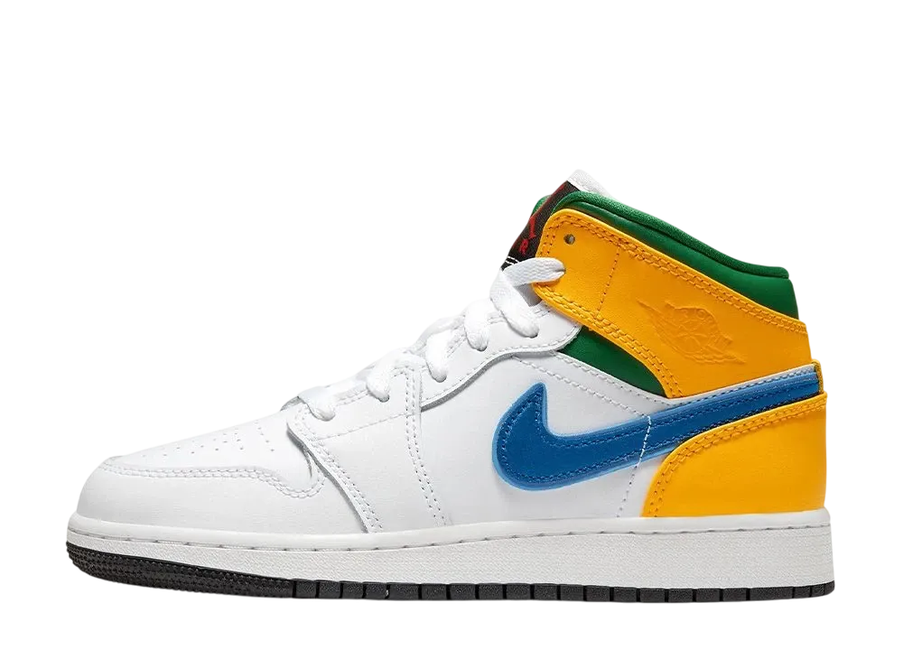 Nike GS Air Jordan 1 Mid "Alternate Multi-Color"