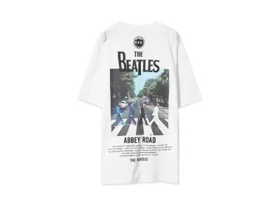 THE BEATLES x CITY COUNTRY CITY COTTON T-SHIRT_001 "WHITE"