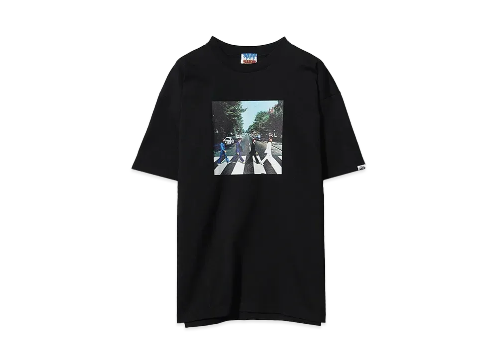 THE BEATLES x CITY COUNTRY CITY COTTON T-SHIRT_002 "BLACK"