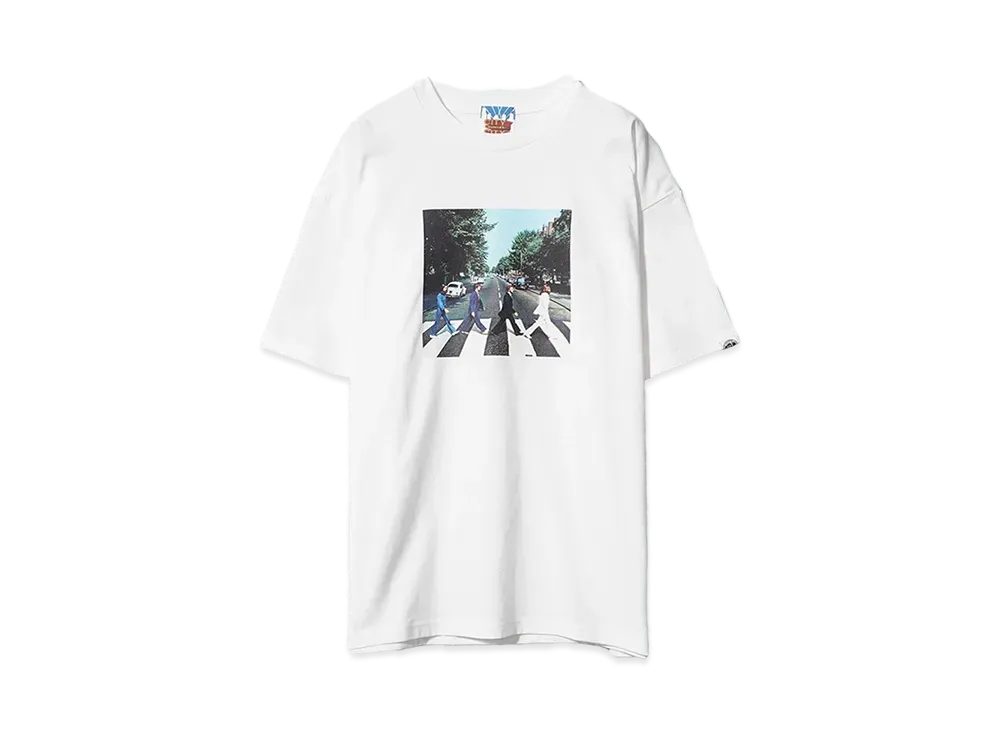THE BEATLES x CITY COUNTRY CITY COTTON T-SHIRT_002 "WHITE"