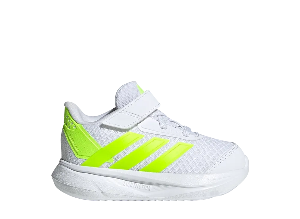 アディダス TD デュラモ SL2 "クラウドホワイト/ルシッドレモン" (キッズ)