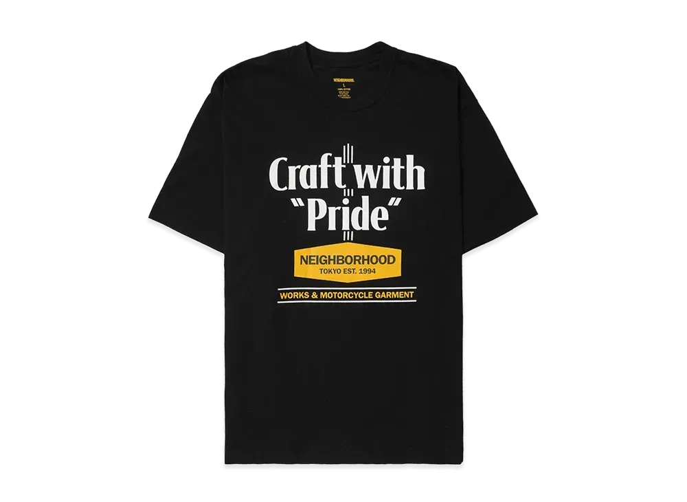 NEIGHBORHOOD NH . Tee SS-19 "Black"