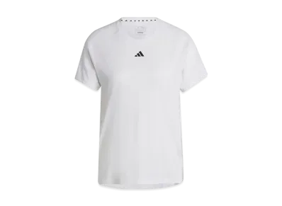 adidas Aeroready Train Essentials Minimal Logo Crewneck Short Sleeve T-Shirt "White"