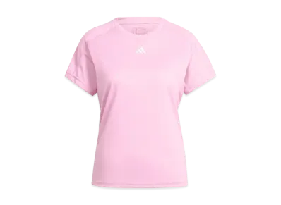 adidas Aeroready Train Essentials Minimal Logo Crewneck Short Sleeve T-Shirt "Bliss Pink"