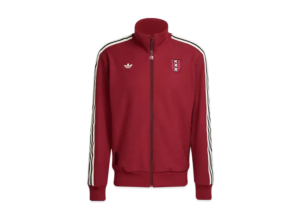 adidas Ajax Amsterdam Anniversary Track Top "Team Coll Burgundy 2"