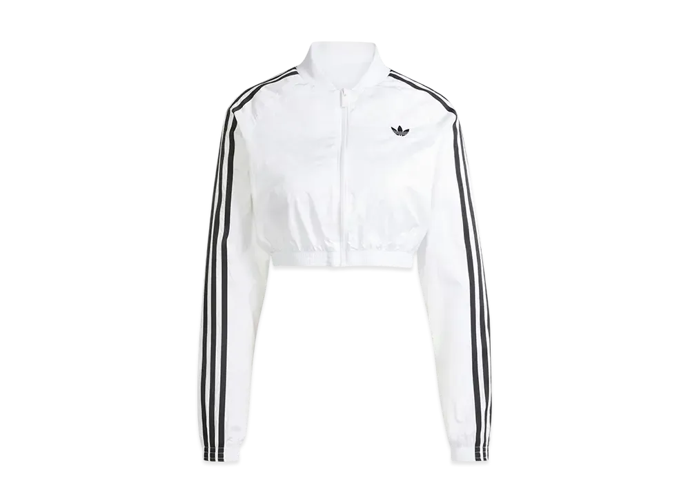 adidas Adicolor Teamgeist Cropped Track Top "White"