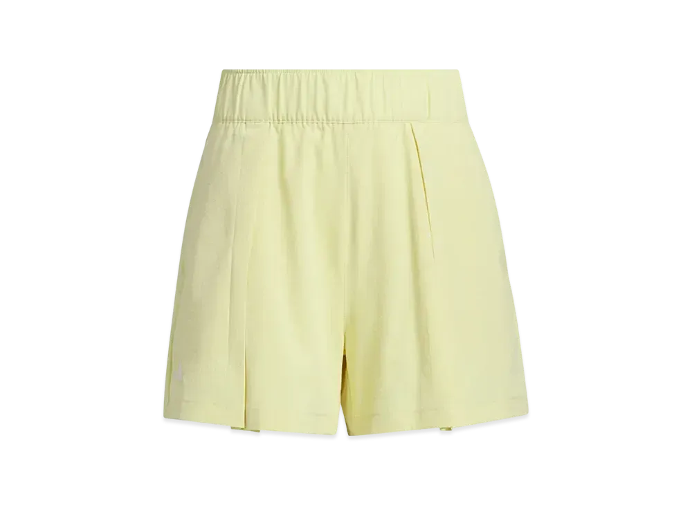 adidas Golf GO-TO Pleated Shorts "Powder Yellow"