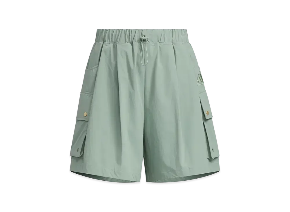 adidas Luxflow Casual Cargo Shorts "Silver Green"