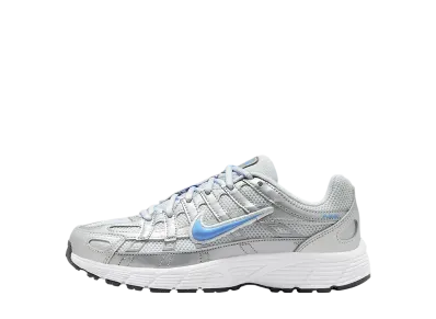 Nike GS P-6000 "Metallic Platinum/Pure Platinum/Metallic Silver/University Blue"