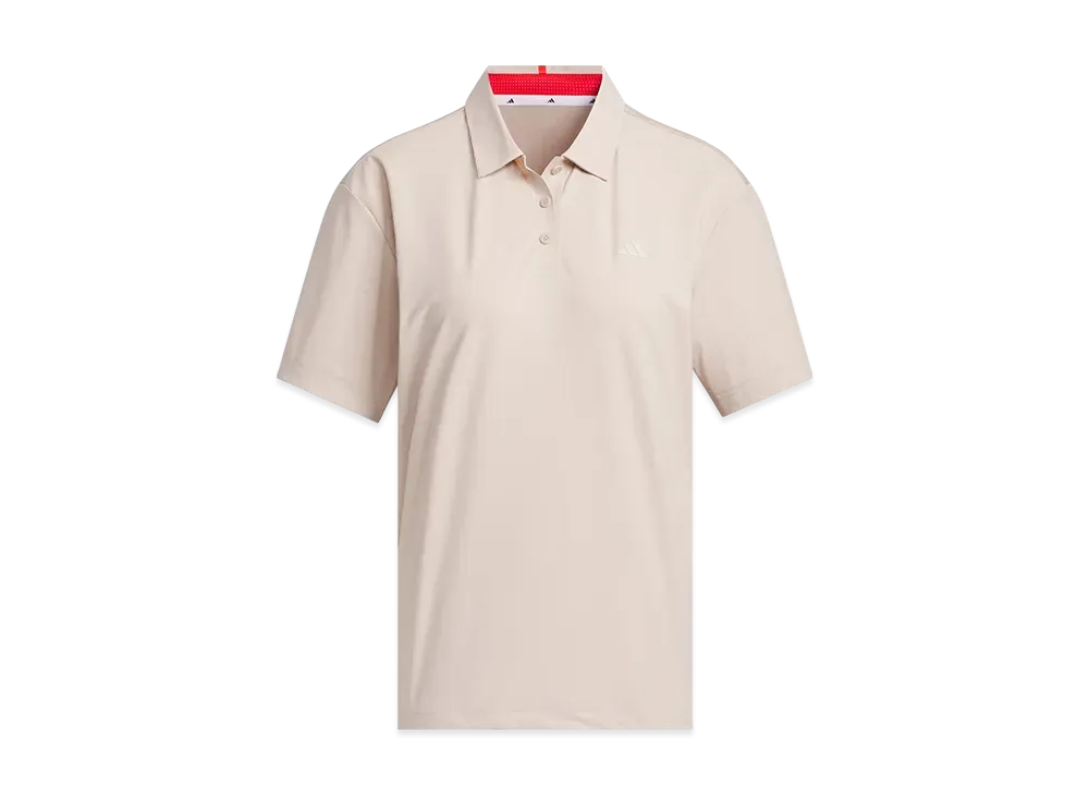 adidas Golf Adizero Back Print Short Sleeve Shirt "Wonder Taupe"