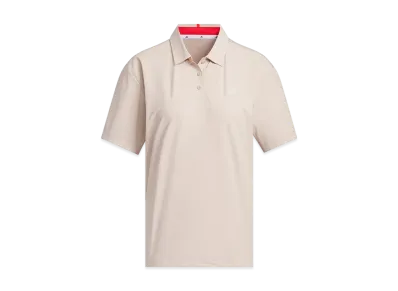 adidas Golf Adizero Back Print Short Sleeve Shirt "Wonder Taupe"