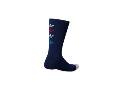 adidas Originals Golf Crew Length Logo Cushion Socks "Night Indigo"