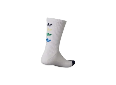 adidas Originals Golf Crew Length Logo Cushion Socks "White"