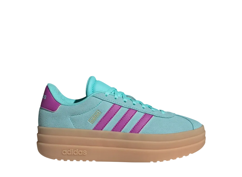 adidas GS VL Court Bold "Flash Aqua/Purple Burst/Gum"