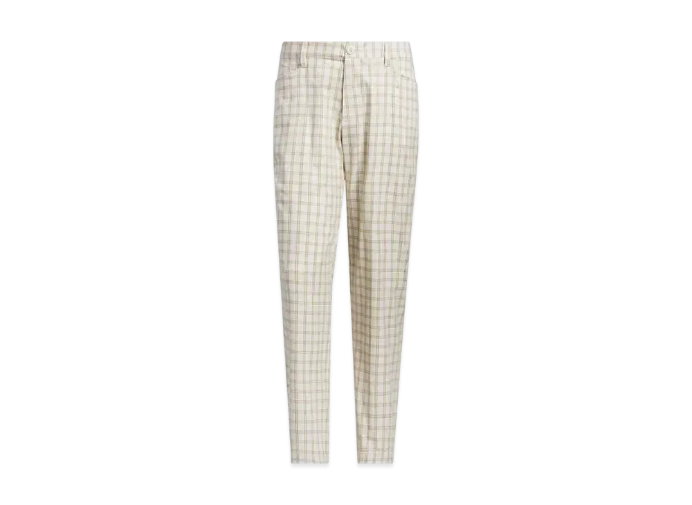 adidas Originals Golf Check Wide Pants "Alumina/Bronze Strata/Hemp"