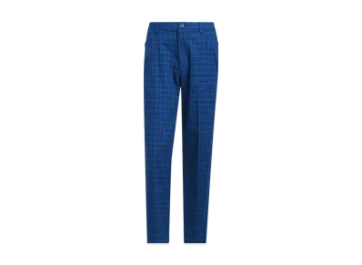 adidas Originals Golf Check Wide Pants "Night Indigo/Royal Blue/Blue Bird"