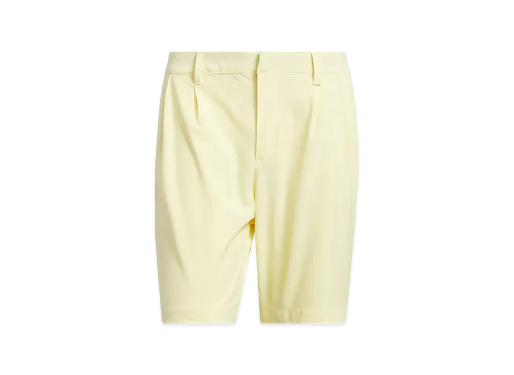 adidas Originals Golf Twist Weave Water Repellent Three Stripes Shorts "Almost Yellow"