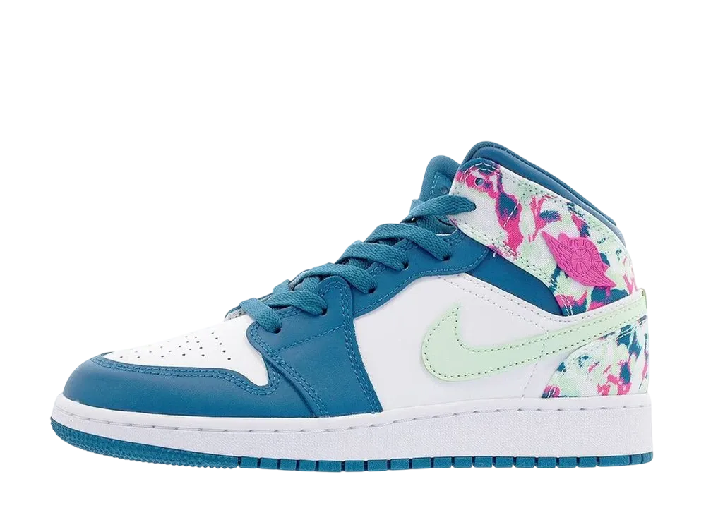 Nike GS Air Jordan 1 Mid "Paint Stroke"