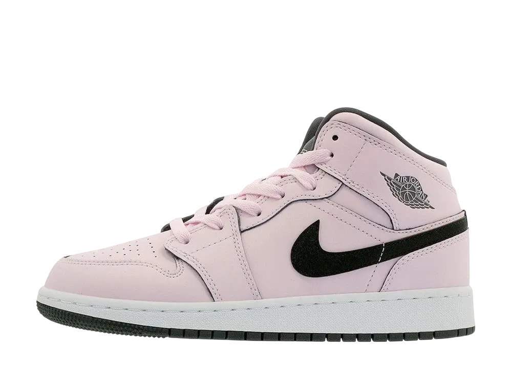 Nike GS Air Jordan 1 Mid "Pink Foam"