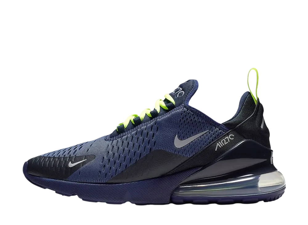 NIKE AIR MAX 270 BLUE VOID VOLT