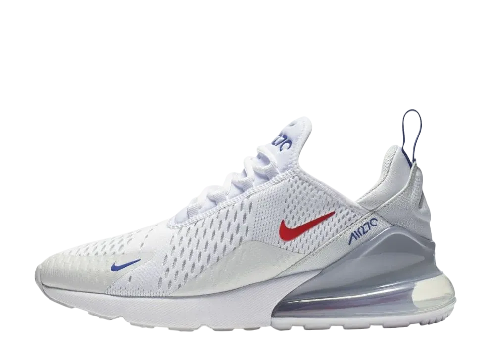 NIKE AIR MAX 270 GREY ROYAL RED