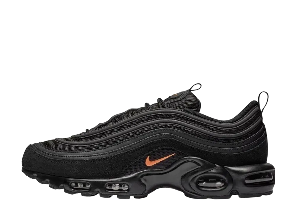 NIKE AIR MAX PLUS 97 BLACK HYPER CRIMSON