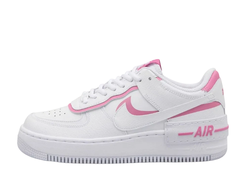 ナイキ ウィメンズ エアフォース1 ロー シャドウ "ホワイトマジックフラミンゴ"